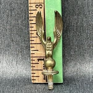 Vintage Brass Eagle Finial 3" Topper Replacement Part